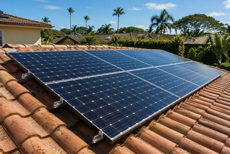 Installation de panneaux solaires à Marcillé